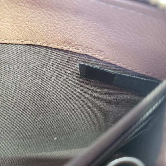 See By Chloe Geniue Leather Zip Around Wallet Beige Light Brown Large Clutch - Picture 9 of 11